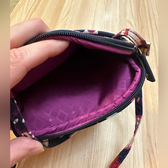 “VERA BRADLEY” FLORAL NYLON CROSSBODY PURSE - Picture 8 of 8